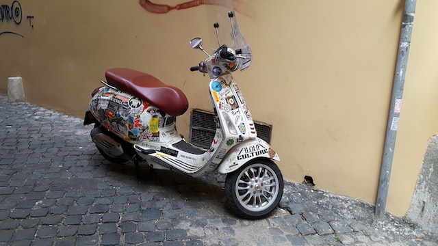 motorcycle sticker